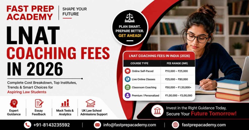 LNAT Coaching Fees in 2026